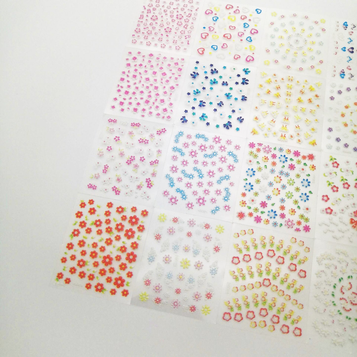 3D Nail Decoration Nail Sticker Set