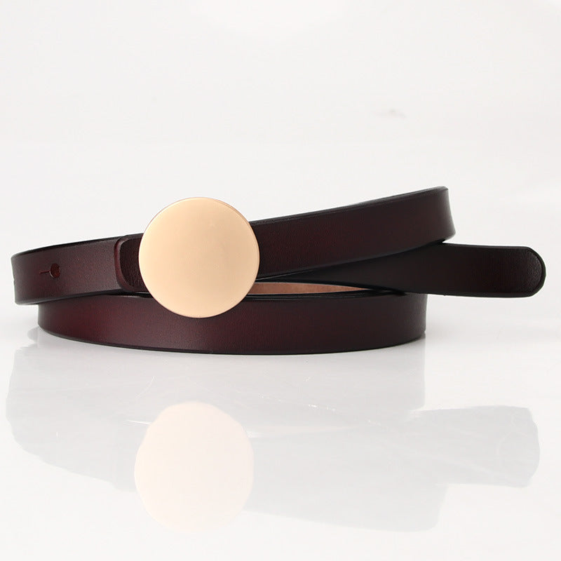 The New Women's Thin Belt Korean Version All-match