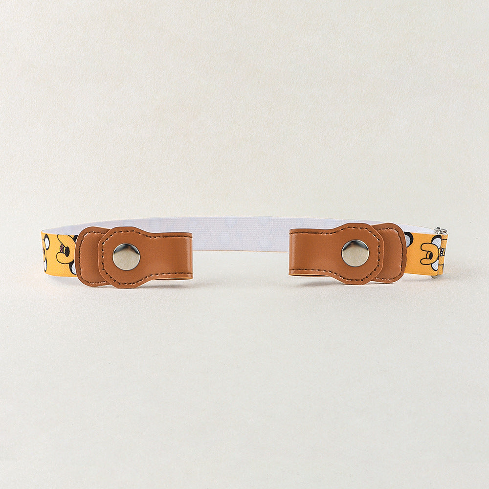 Children's Pants Belt Seamless Invisible Elastic Belt