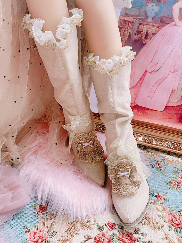 Autumn And Winter New All Match Pointed Suede Fashion Boots