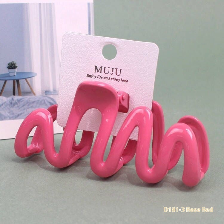 Fashion Personality Wave Female Hair Clip