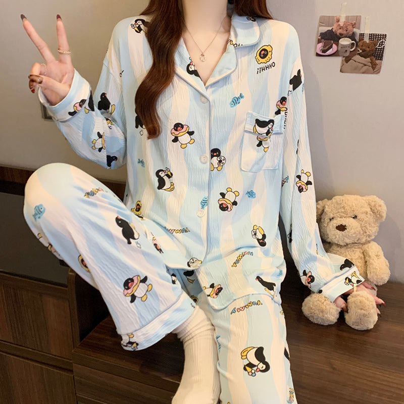 High-value Korean-style Wrinkled Fabric Womens Suit