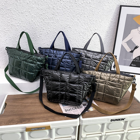 Diamond Embroidery Thread New Fashion Big Women's Tote Bag