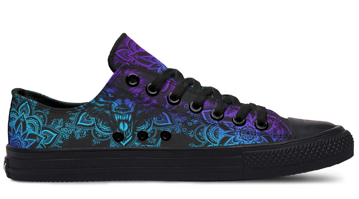 Fashion Print Couple Low-Top Canvas Shoes