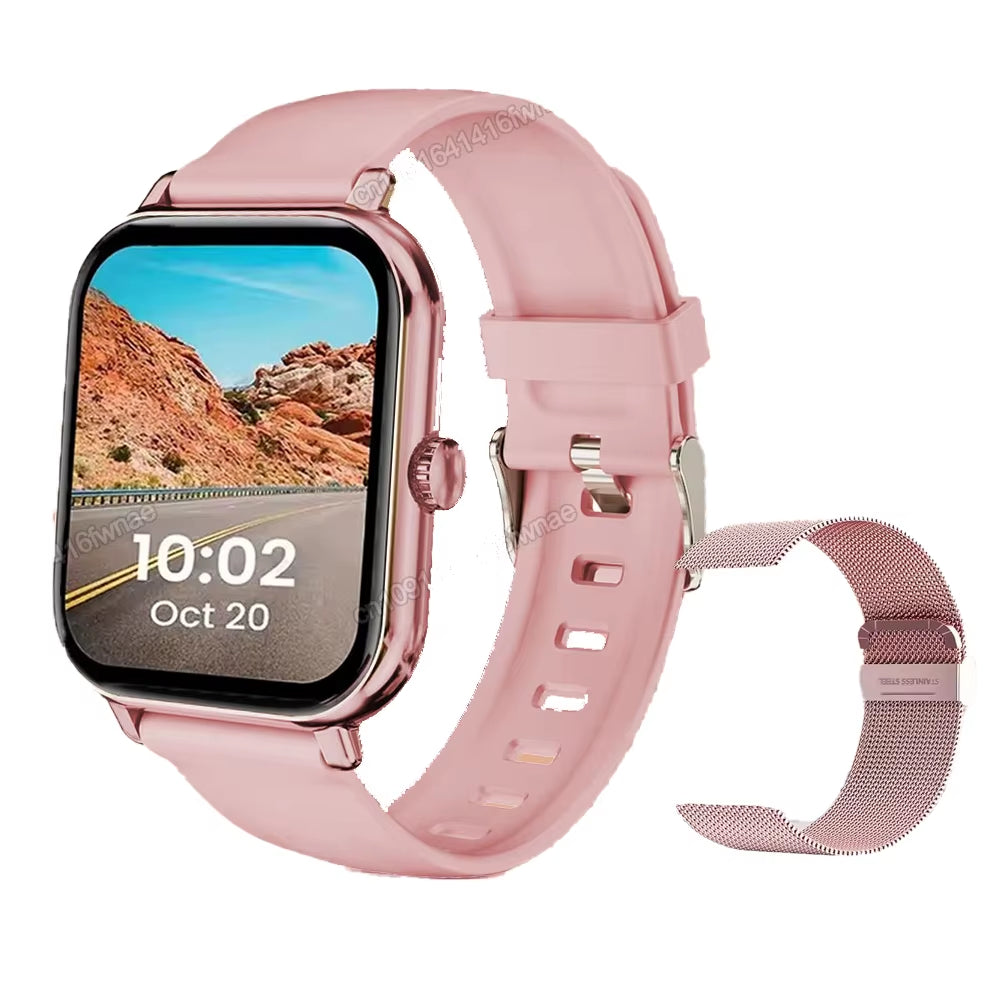 New Smart Watch Men Women Dynamic Island 1.83-Inch Full Touch Screen Health Monitoring Sports Tracker Bluetooth Calls Smartwatch