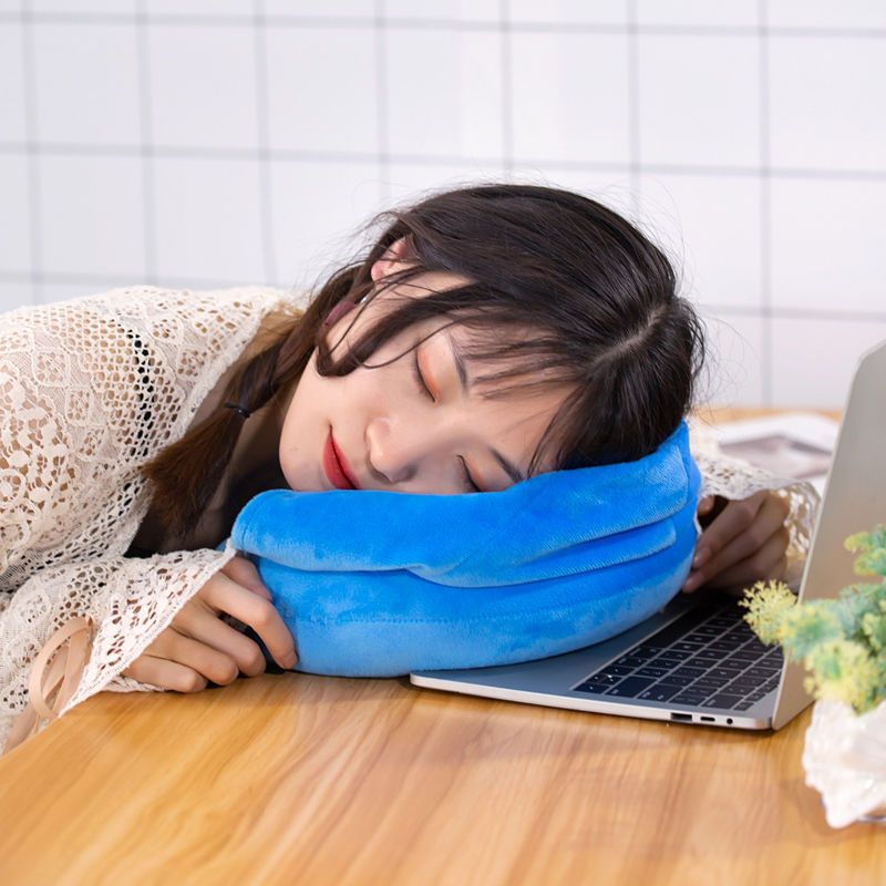 Women's Cartoon U-shaped Pillow Hat