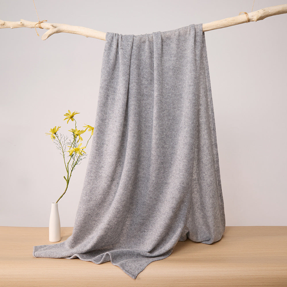 Cashmere Scarf Winter Warm All-matching Knitted Shawl