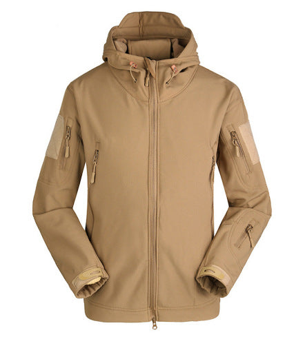 Autumn Bone Frog Sharkskin Softshell Outdoor Jacket