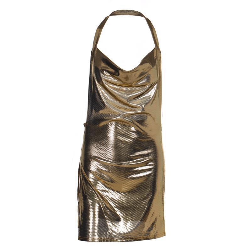 New High-waisted, Slim-fit Two-piece Dress