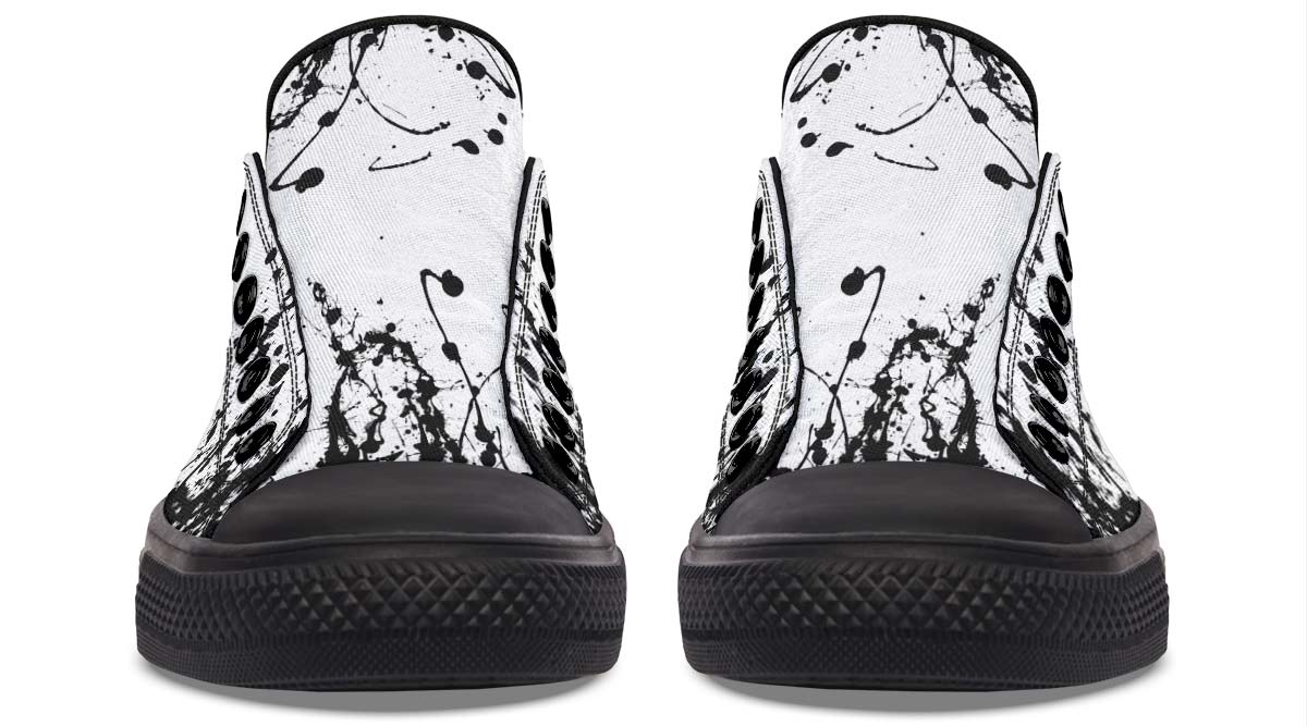 Fashion Print Couple Low-Top Canvas Shoes