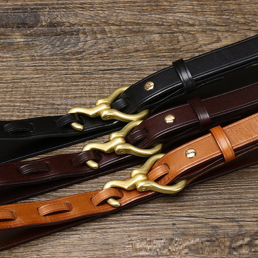 Handmade Retro Women's Fashion Versatile Decorative Thin Belt