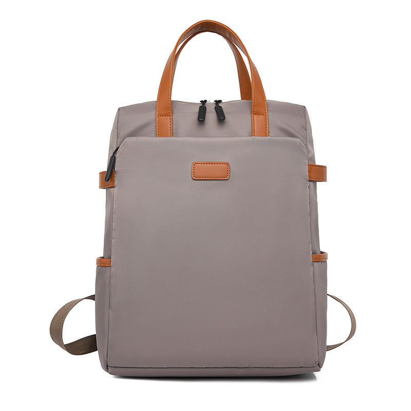 Oxford Cloth Large-capacity Clashing Color Lightweight Computer Bag