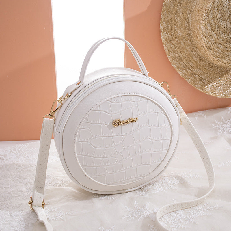 Women's Fashion Simple Solid Color Single Shoulder Crossbody Bag