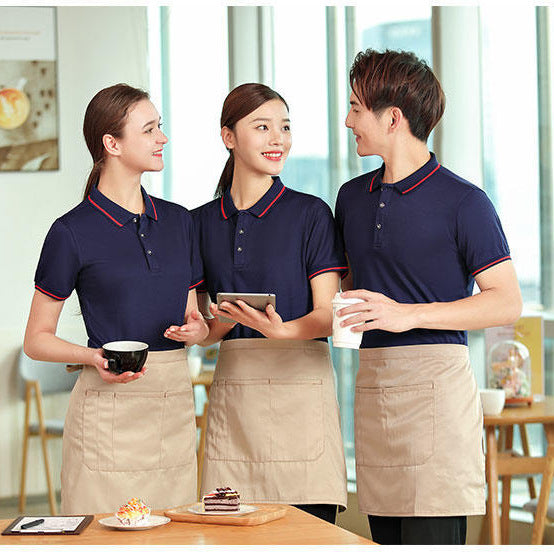 Summer Work Clothes Lapel Polo Shirt