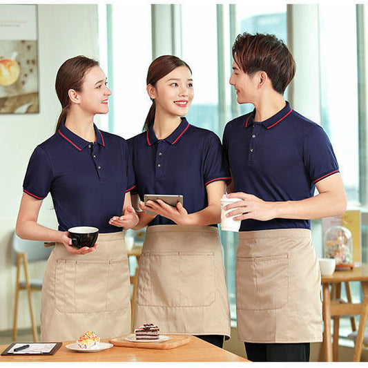 Summer Work Clothes Lapel Polo Shirt
