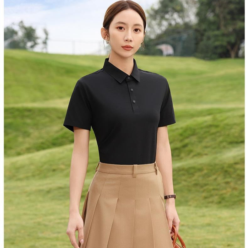 Polo Shirt Sorona Seamless Secondary Short Sleeve