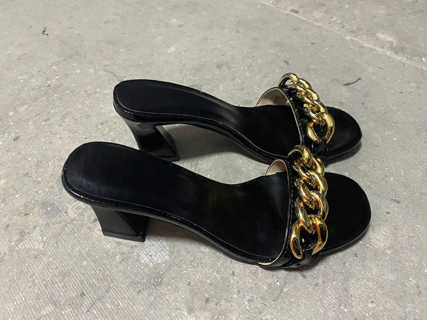 Women's Round Head Thick Heel Fashion Slippers