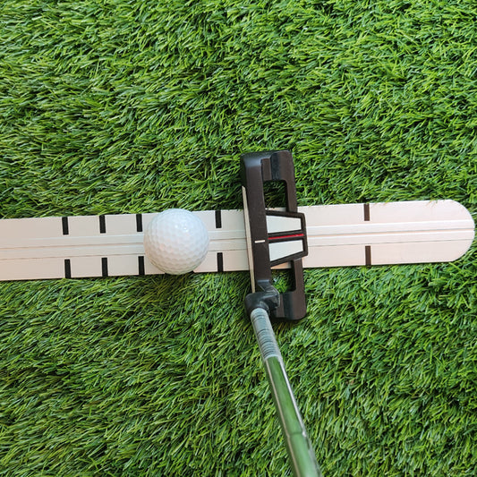 Aluminum Alloy Push Rod Putter Track Guide Exercise Tool