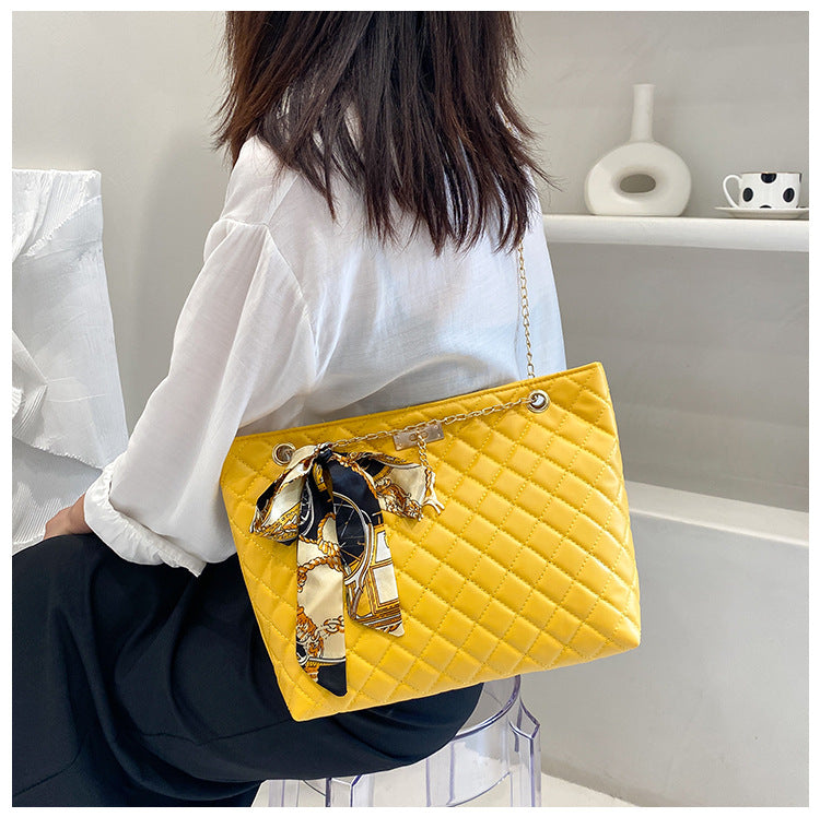 Ladies Lingerie Underarm Silk Scarf One Shoulder Messenger Bag