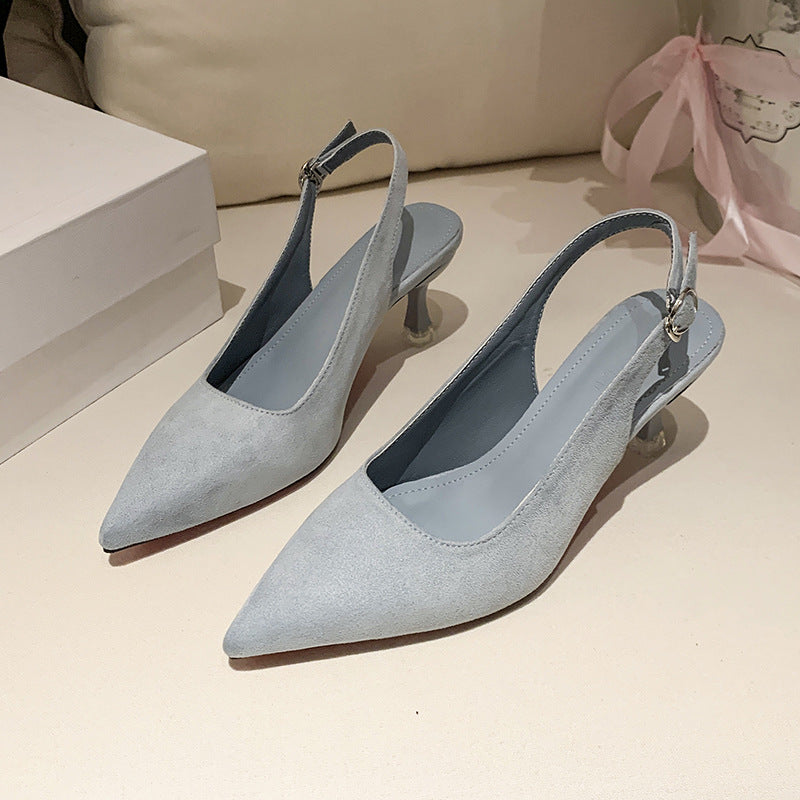 Spring And Summer Stiletto Heel Pointed High Heels