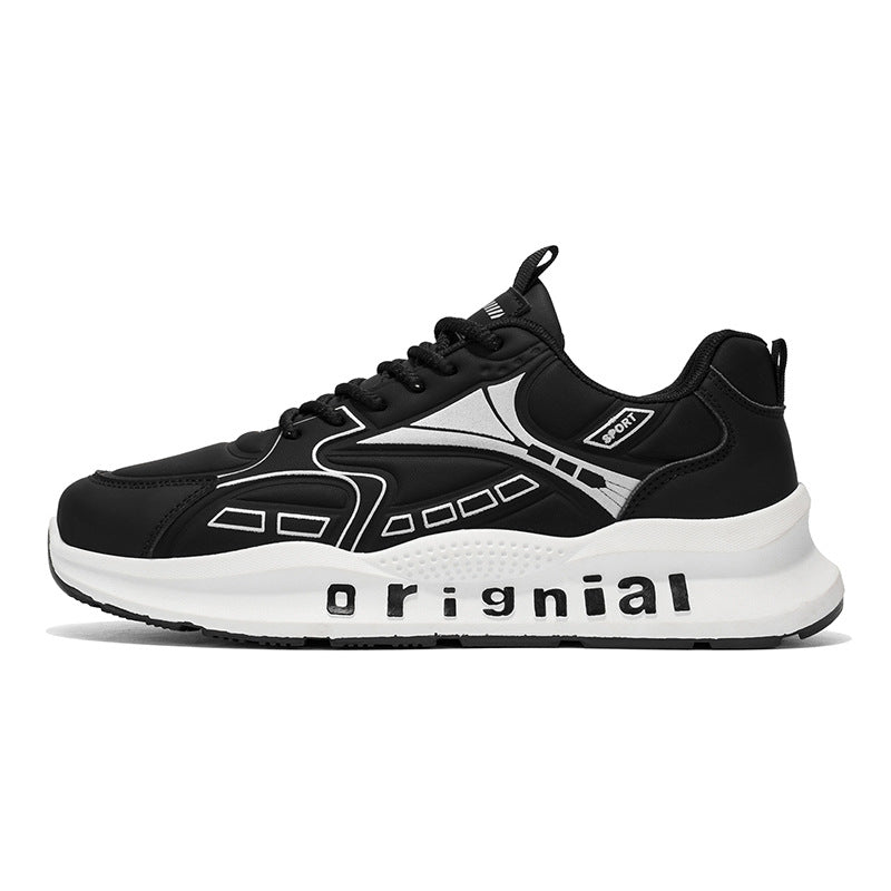 Mens Retro Soft-soled Non-slip Casual Sneakers