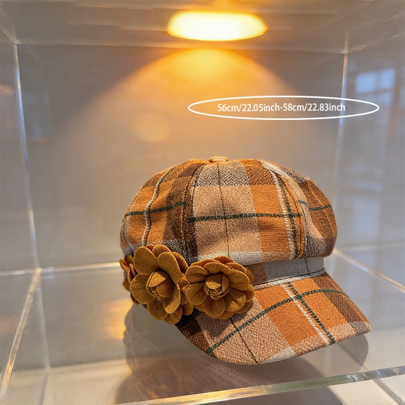 British-style Casual Painter Hat That Is Versatile And Can Show Off Your Face