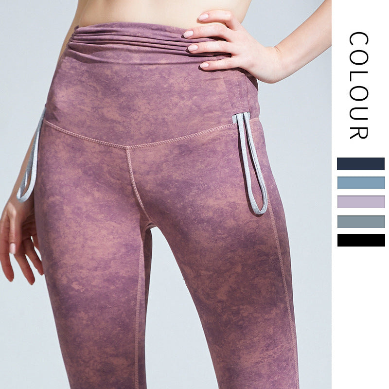 Drawstring Foot Exercise Fitness Yoga Pants