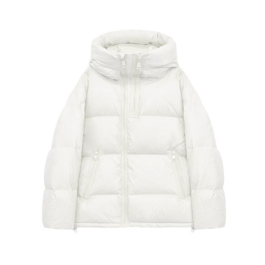 New Korean Style Small White Duck Down Jacket