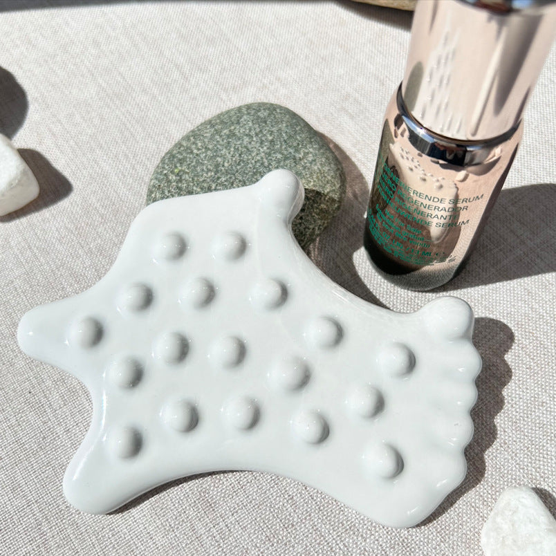 Ceramic Scraping Facial Massage Beauty Board