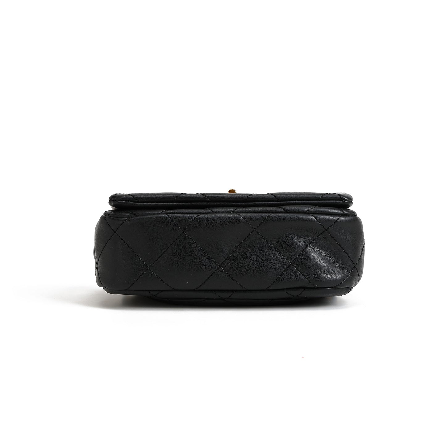 Trendy Mini Square Crossbody Bag With A Chain Shoulder Strap