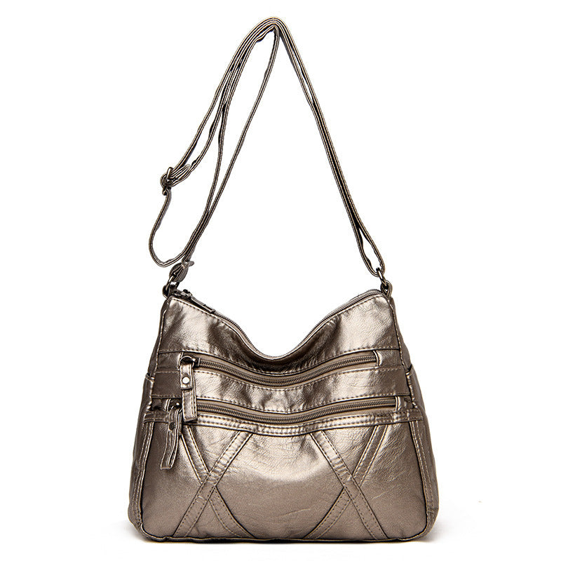 Women's New Retro Simple Single Shoulder Diagonal Bag