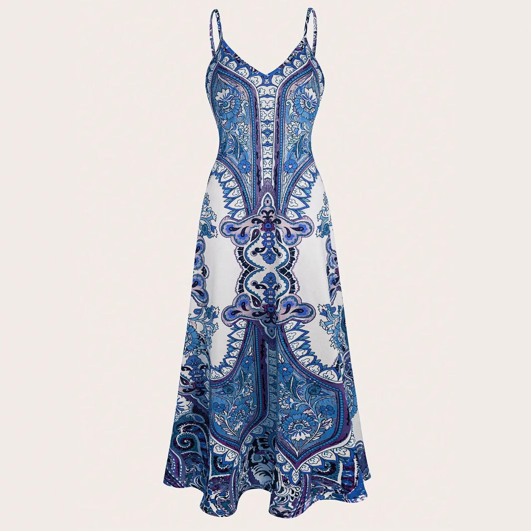 Loose-fitting Figure-flattering Sun-protective Slip Dress