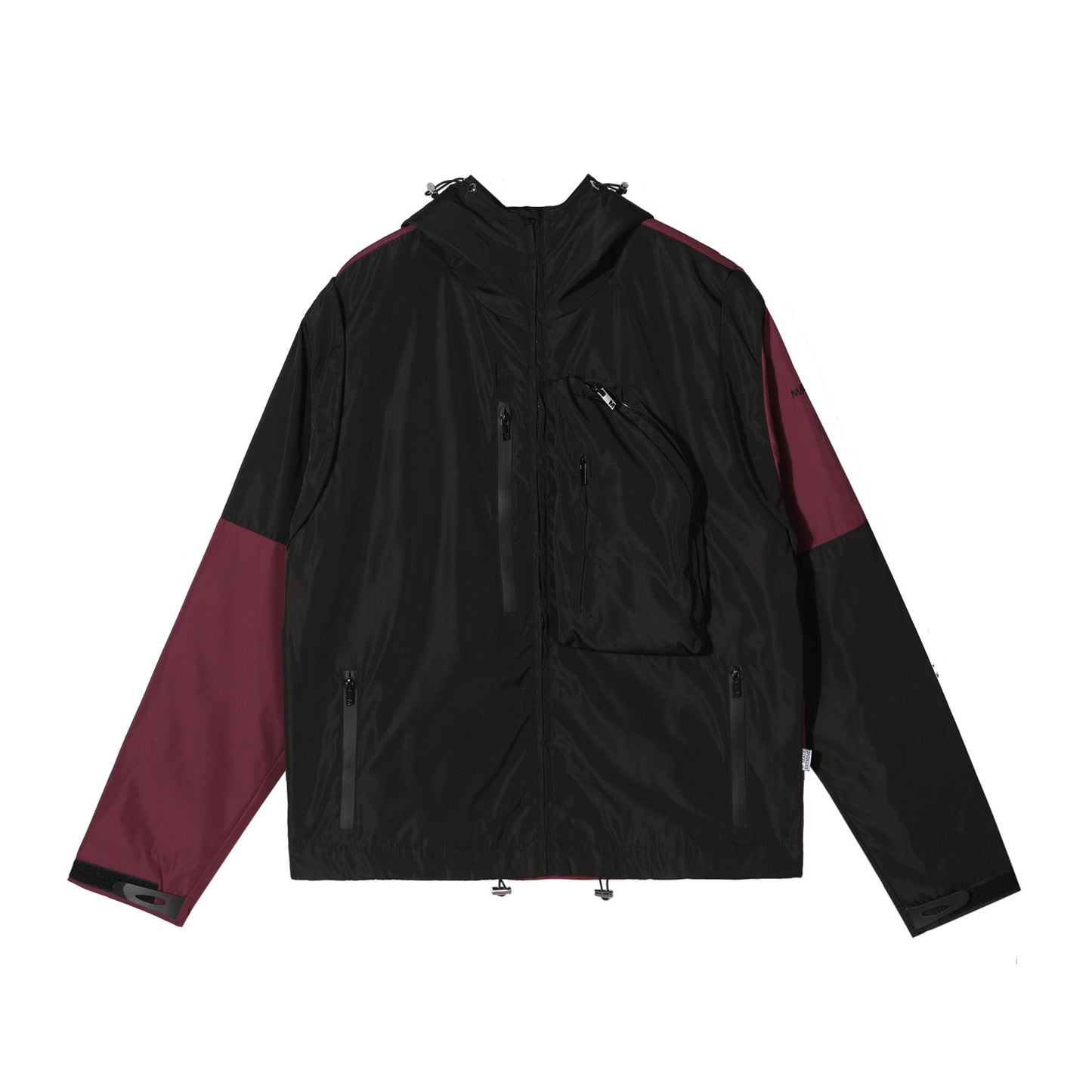 Street Brand Colorblock Winter Jacket Trench Coat