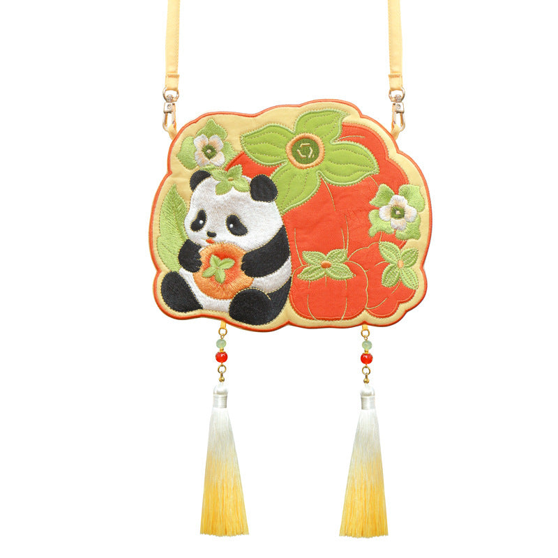 Han Chinese Clothing Bag Antique Style Crossbody Embroidered Crossbody Bag