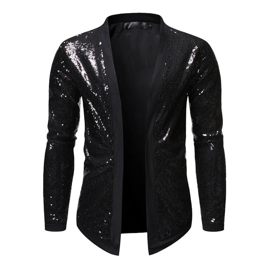Men's Fashion Casual Performance Party Cardigan Jacket