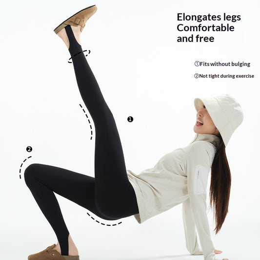 Seamless One-piece Full-length Yoga Pants