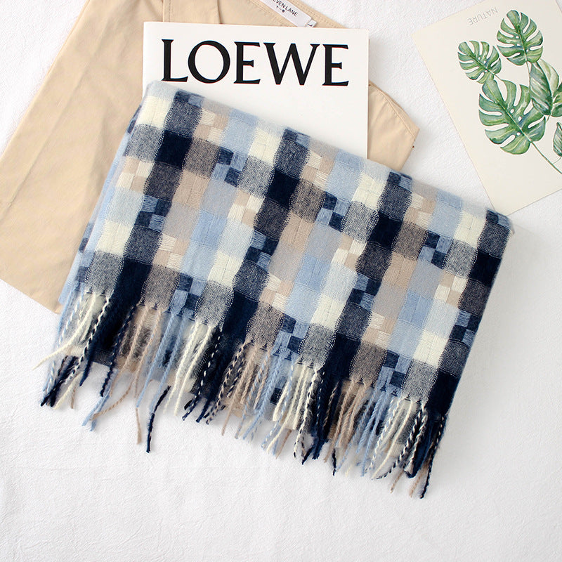 Fashion Imitation Cashmere Warm And Sunscreen Scarf