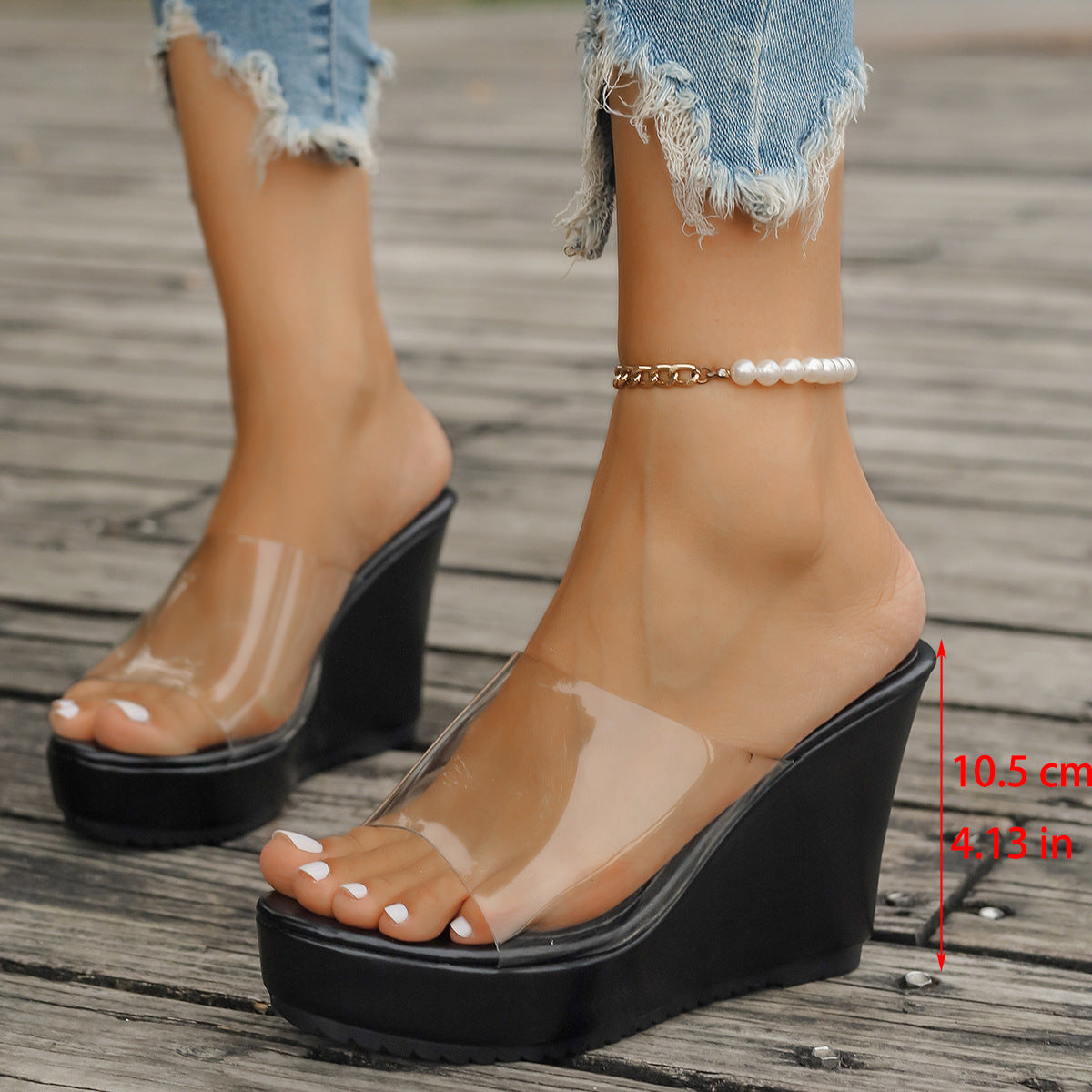 Fashion Wedge European And American Plus Size Sexy Sandals