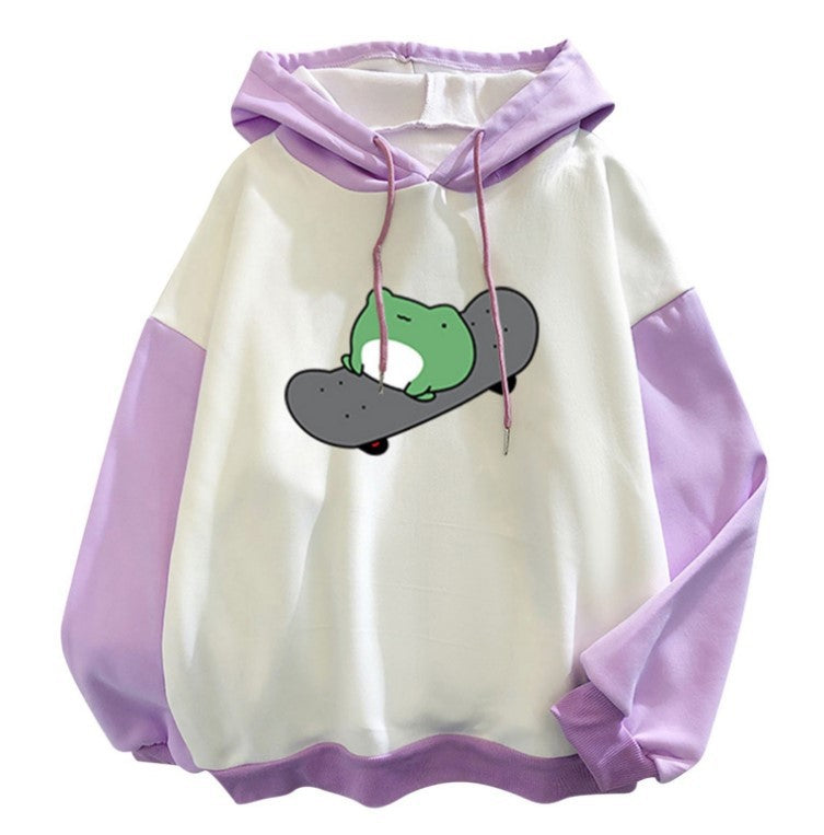 Fleece Shirt Hooded Sweater Fleece-lined Thickened S-3xl In Stock