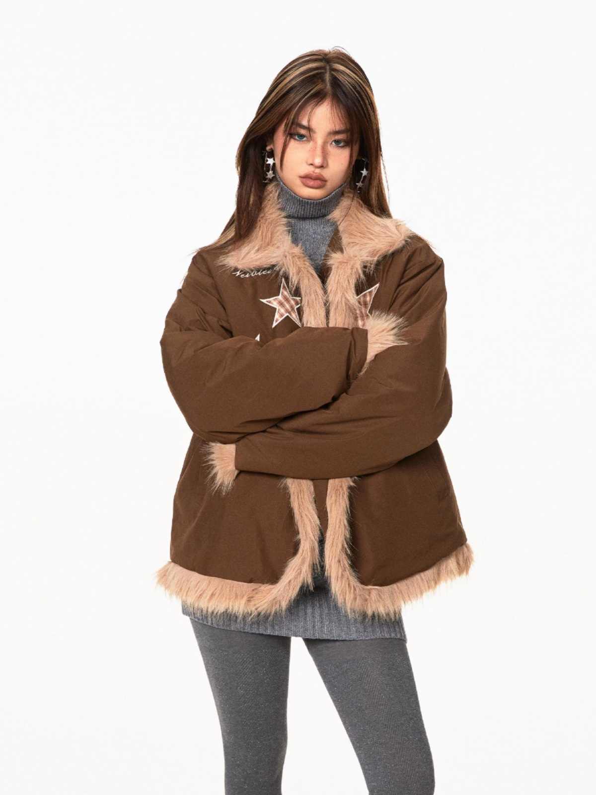 Winter Temperament Wild Slimming Small Coat