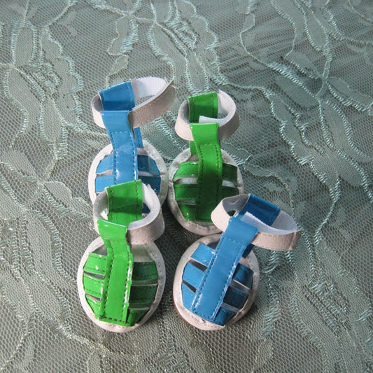 Fashion Personality Summer Pet Dog PU Sandals