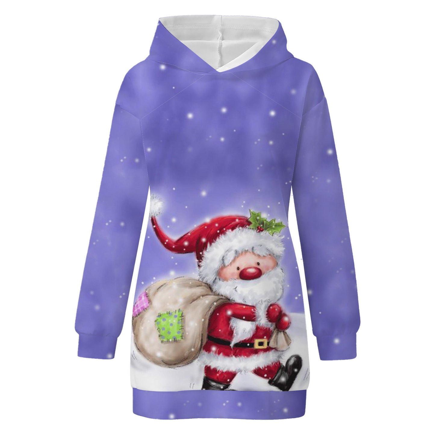 Christmas Print Hoodie Digital Printing