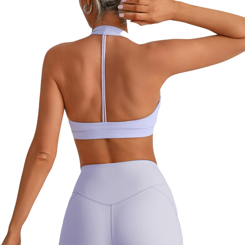Workout Bra Chest Pad Beauty Back High Elastic Quick-drying
