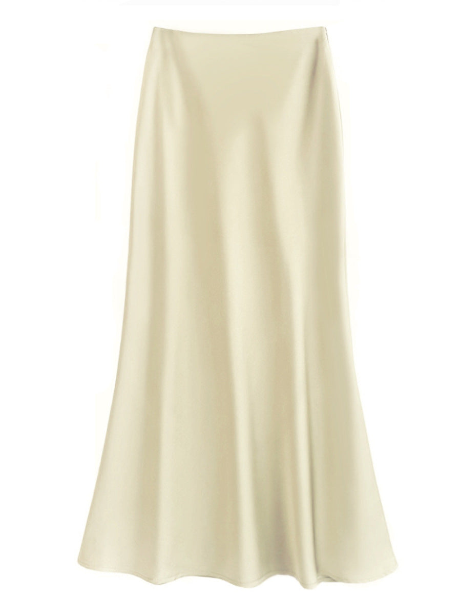 Sheath Fishtail A- Line Mid-length Skirt For Women