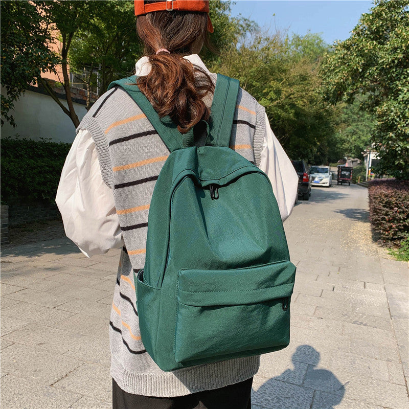 Outdoor Large Capacity Solid Colour Travel Bag