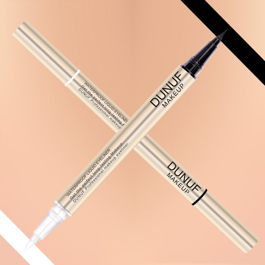 Simple And Smudge-free Long-lasting Double-ended Eyeliner