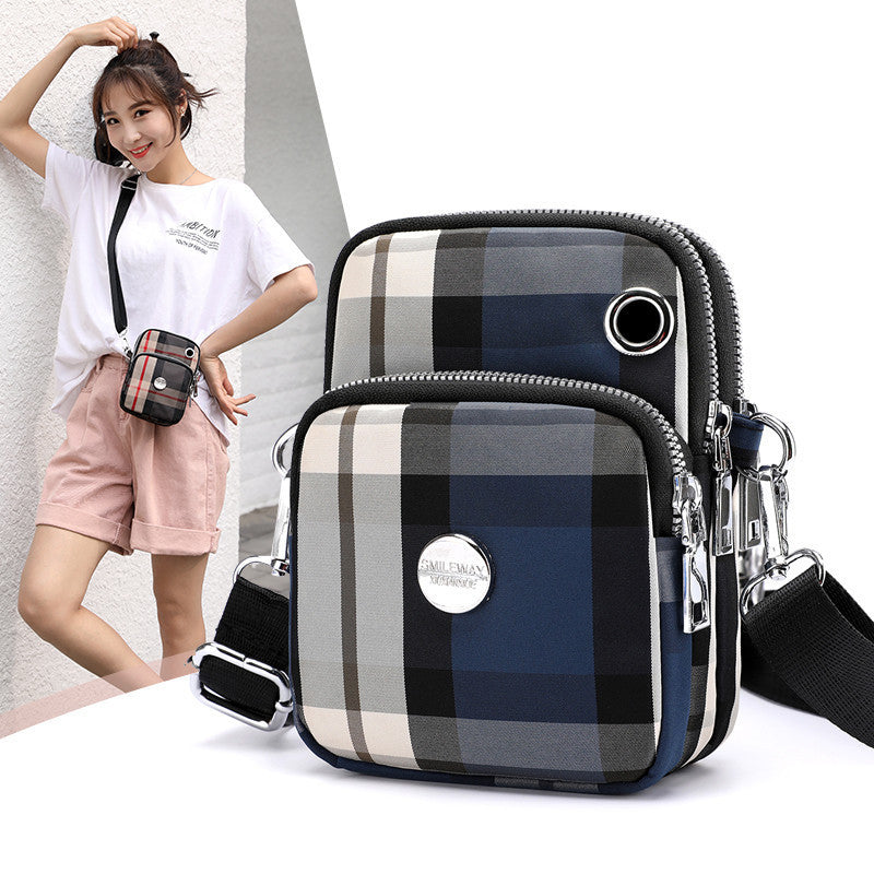 Women's Fashionable Simple Oxford Cloth Shoulder Messenger Bag