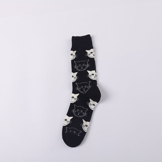 Personalized Literary Style Cotton Socks