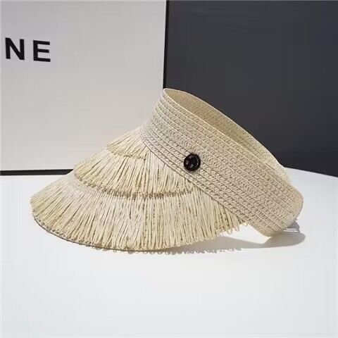 Protection By The Sea Outdoor Headband Sun Hat Spring And Summer Wide-brimmed Hat