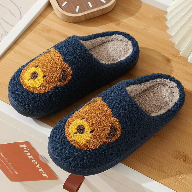 Cartoon Cotton Shoes With Thick Soles And Soft Soles